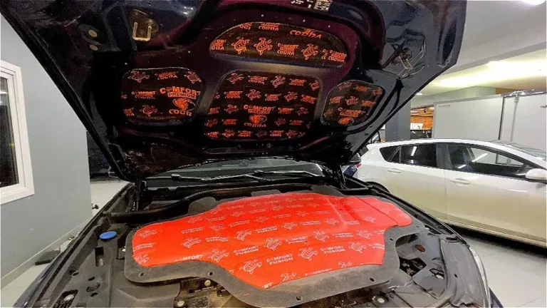 Шумоизоляция капота BMW X5 2022
